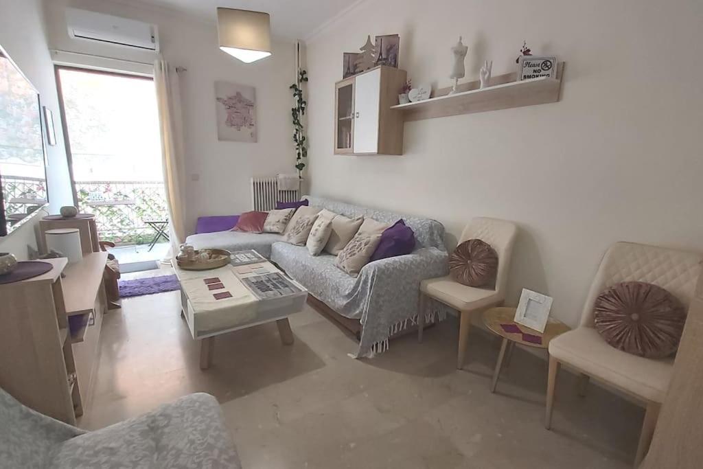 Theano'S Cozy & Quiet Lux Central Flat - Wifi & Full Amenities Patras Esterno foto